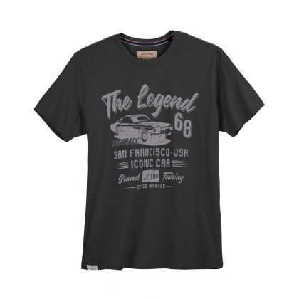 T-shirt imprimé The Legend 68 grande taille pour homme - Design inspiré du Grand Touring San Francisco en coton 100% - Du 3XL au