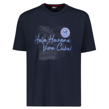 T-shirt imprimé grande taille homme Cuba Style - Disponible du 3XL au 10XL