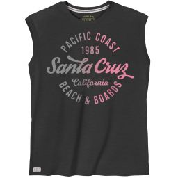 T shirt col rond Santa Cruz sans manches