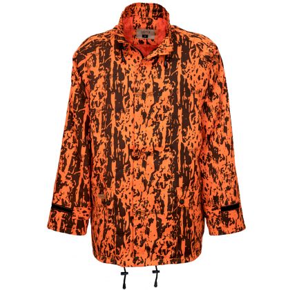 Veste Coupe-Vent de chasse Camouflage Orange Grande Taille Homme HUBERTUS | 3XL à 8XL | 100% Polyester