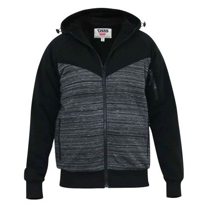 Sweatshirt à Capuche Doublé Sherpa Grande Taille 3XL-8XL - Chaleur et Style par D555