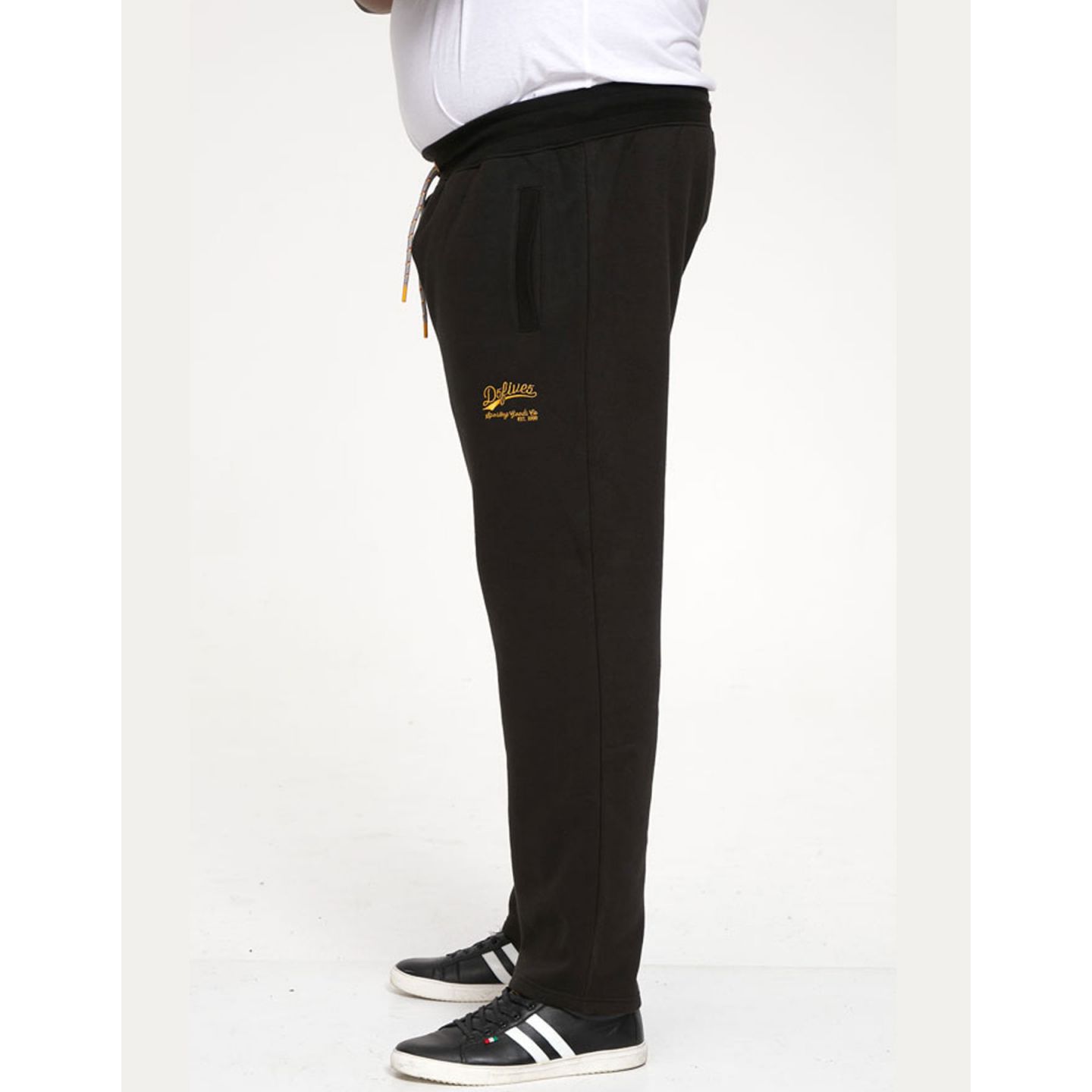 Pantalon de Jogging Uni Bas Ouvert Grande Taille - Confort et Style par  D555, du 3XL au 8XL