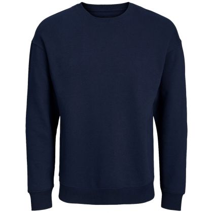 Sweatshirt Uni à Col Rond Grande Taille JACK&JONES - Disponible de 3XL à 7XL | Confort Abordable et Style Intemporel pour Hommes