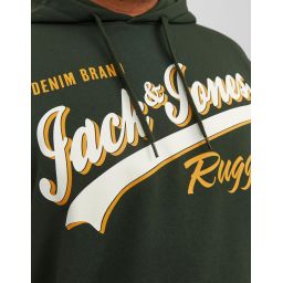 Sweatshirt imprimé à capuche Jack & Jones
