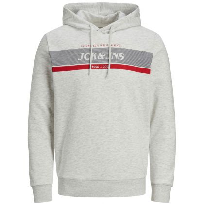 Sweatshirt à Capuche Imprimé JACK&JONES Grande Taille - Disponible de 3XL à 6XL | Confort et Style pour Hommes Forts