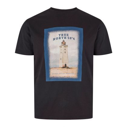 T-shirt imprimé Phare grande taille pour homme - Disponible du 3XL au 8XL | NORTH56°4