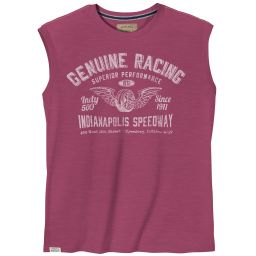 T-shirt sans manches imprimé Genuine Racing