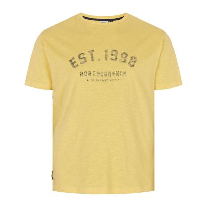 T-shirt imprimé EST.1998 grande taille homme | NORTH56°4 | Disponible du 3XL au 8XL