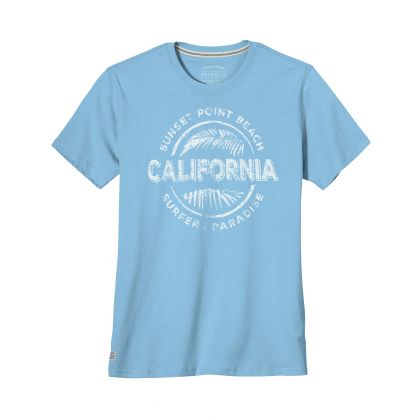 T-shirt California Grande Taille Homme Fort | REDFIELD | Du 3XL au 8XL