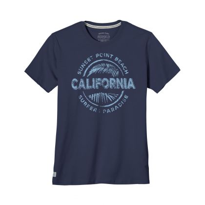 T-shirt California Grande Taille Homme Fort | REDFIELD | Du 3XL au 8XL