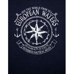 T-shirt imprimé "European Waters"