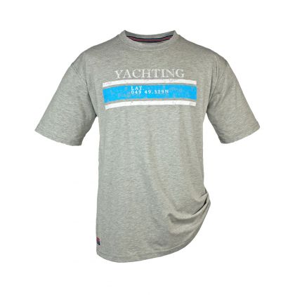 T-shirt Imprimé Yachting LAT 049 Grande Taille | BRIGG | 3XL-10XL