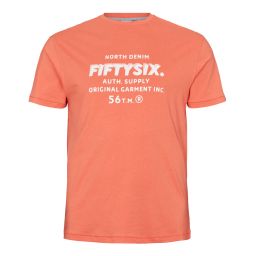 T shirt col rond " FIFTYSIX"