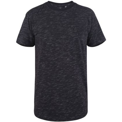 T Shirt chiné pour hommes forts du 3 au 3XL US