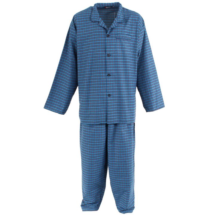 Pyjama long boutonné