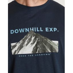T shirt imprimé Downhill Exp.
