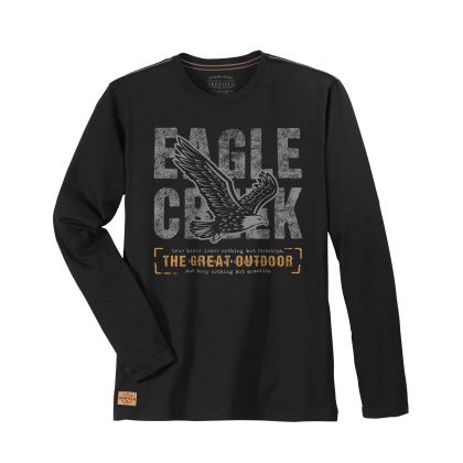T-shirt manches longues Grande TAille Homme motif Eagles