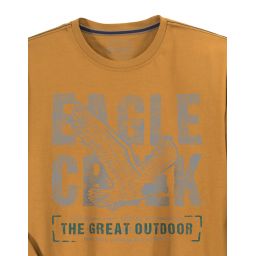 T shirt manches longues imprimé Eagle