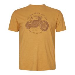 T shirt imprimé col rond Motorbike