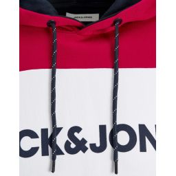 Sweatshirt à capuche 3 couleurs J&J